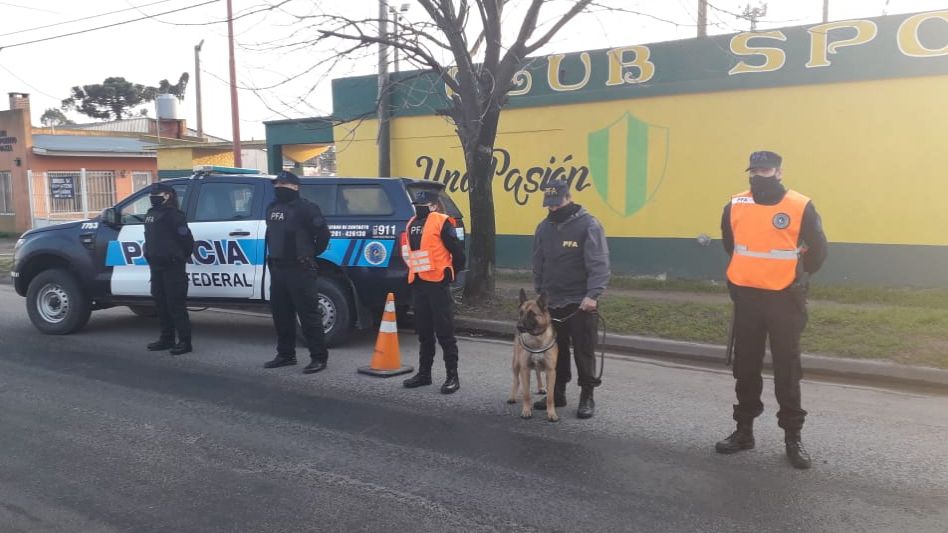 Realizan controles en los ingresos a la ciudad