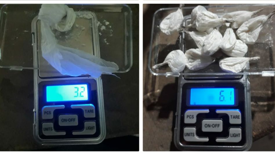 Allanamientos por drogas: hubo aprehendidos e incautaron cocaína