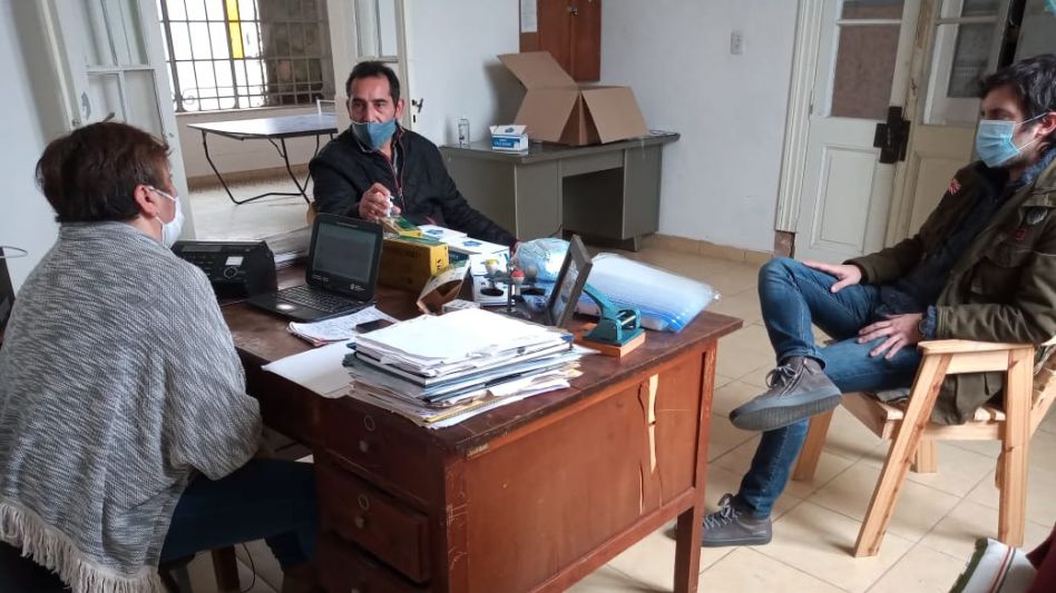 Entrega de insumos sanitarios al Hogar de Niños Marengo