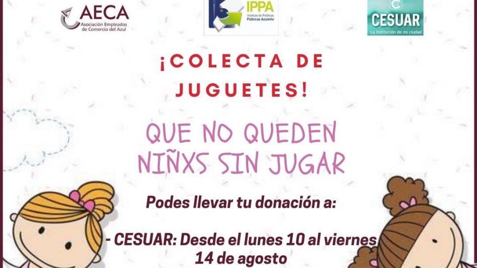 Colecta de juguetes