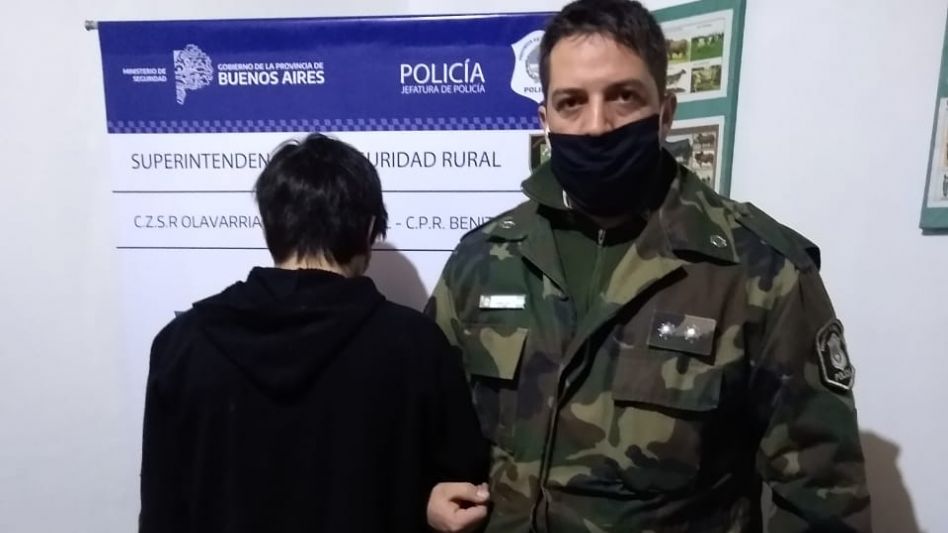 Al aprehendido por la muerte de su pareja lo indagarán mañana jueves. CPR BENITO JUÁREZ/PBA