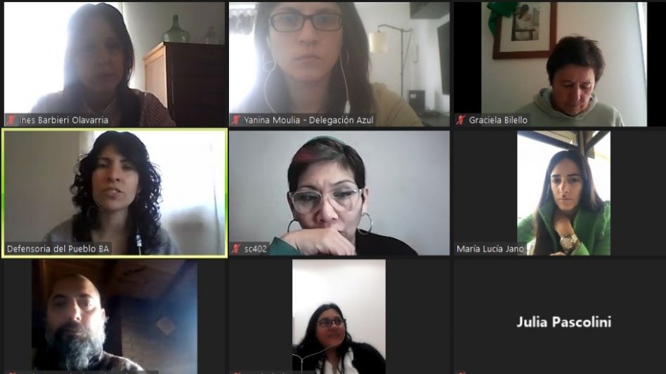 Reunión para implementación de la Ley Micaela