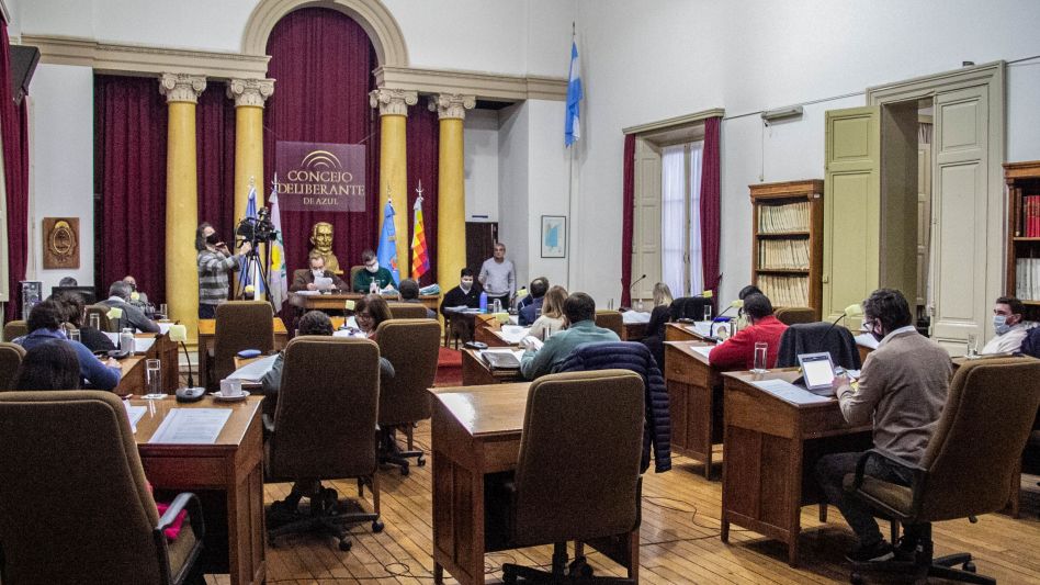 La resolución fue aprobada por unanimidad en la última sesión del Concejo Deliberante de Azul. ANGIE DÍAZ JACQUOT