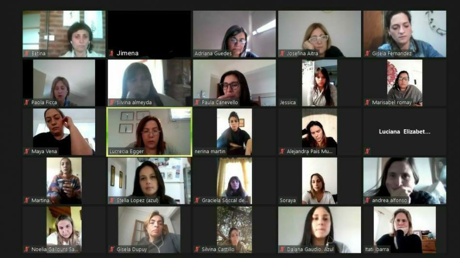 La reunión virtual se realizó ayer a la tarde y en la misma se debatió la decisión de un juez de garantías, en un caso de violencia de género.    PRENSA MUNICIPAL