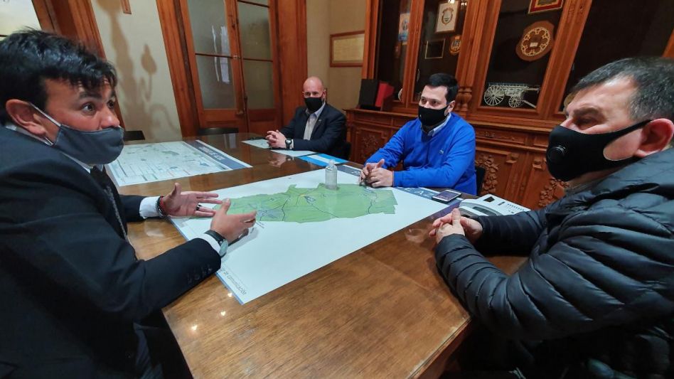 Reunión con autoridades de Seguridad de la Provincia