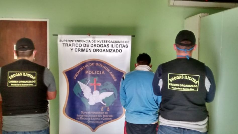 Procedimiento por drogas: un hombre fue aprehendido ayer 