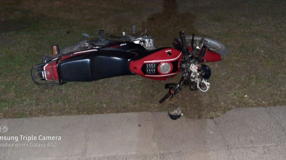 Una Zanella. Se la habían robado a un joven y la Policía la encontró. FOTO: CPA/PBA
