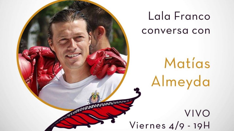 Hoy a las 19 horas Lala Franco conversará con Matías Almeyda. Se podría ver por la cuenta del Instagram del @festivalcervantinodeargentina. Dos ?grandes? azuleños, unidos por y para el XIV Festival Ce