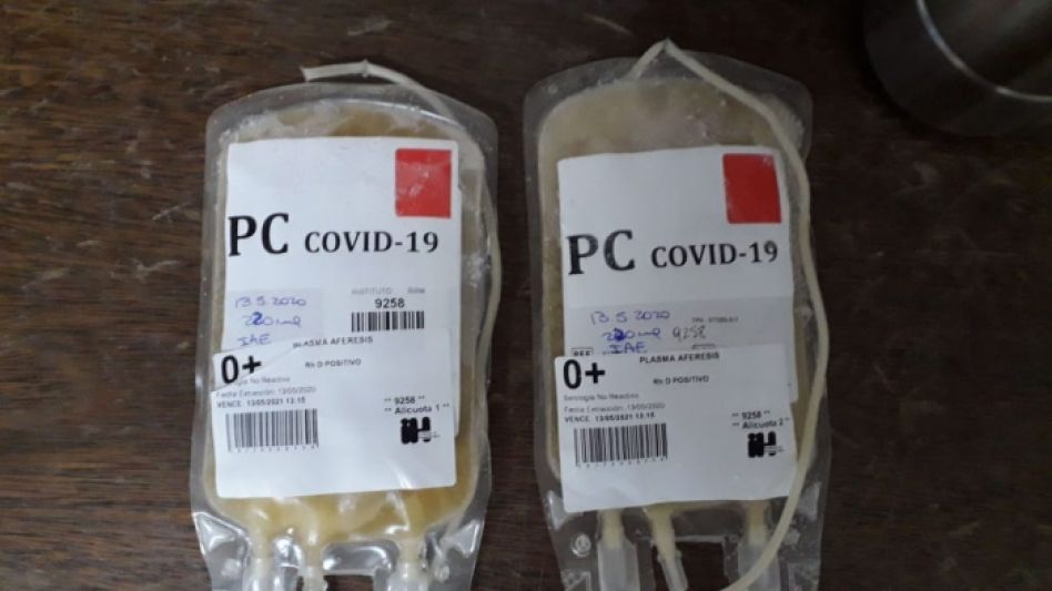 La provincia ya registró más de mil donaciones de plasma y varias personas se inscribieron como donantes múltiples.
