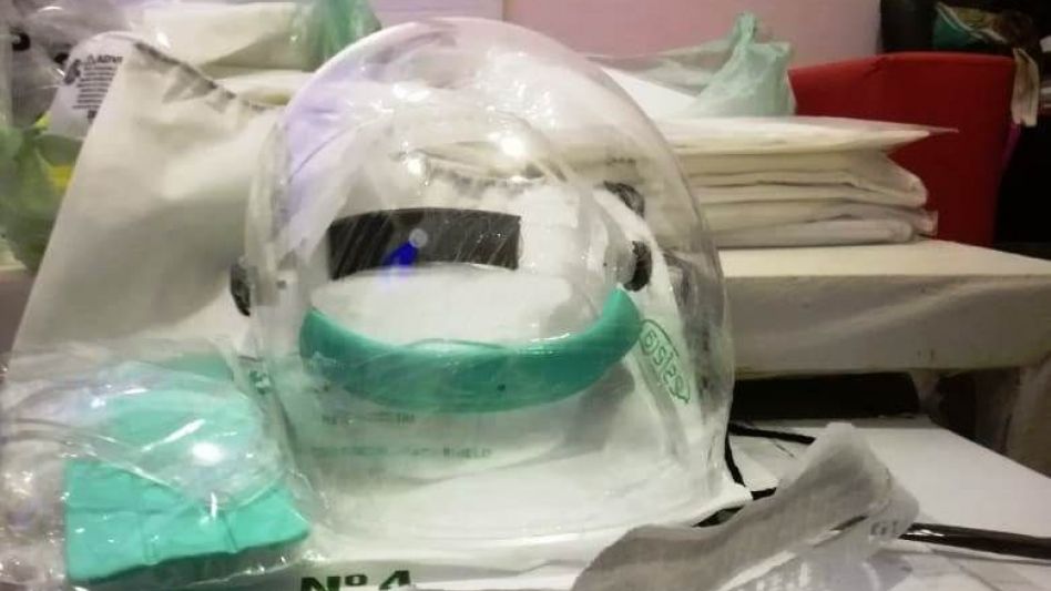 El Sindicato de Trabajadores Municipales realizó una valiosa donación de insumos sanitarios al Hospital Municipal. AGENCIA GENERAL ALVEAR/RAFAEL TORRES