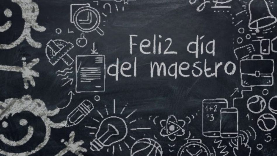 En el Día del Maestro. ¡Salud!