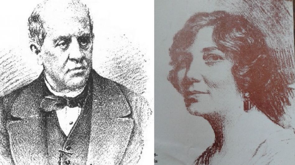 El sanjuanino Domingo F. Sarmiento y la azuleña Justa Gallardo y, los protagonistas de estas historias de balcones.