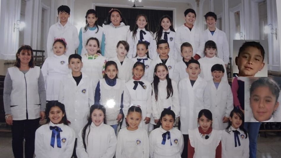 Uno de los grados que tiene a su cargo Carina Manfredi en la Escuela Normal.   