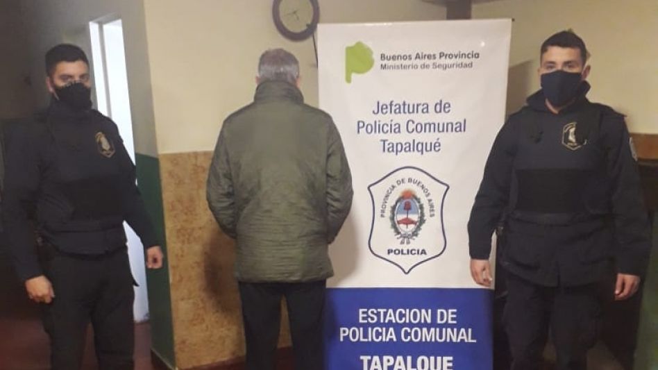 Néstor Hirtz, el hombre al que días atrás le confirmaron la prisión preventiva por el homicidio de Tomás Echegaray. ARCHIVO
