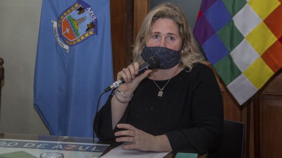 La subsecretaria de Gobierno, Fernanda Ibarra.