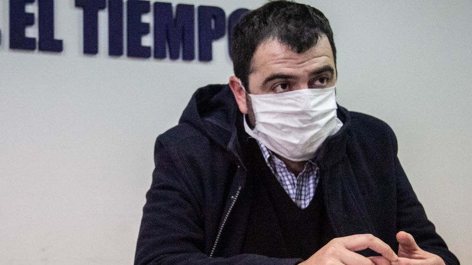 El gerente de la UDAI Azul de ANSES, Xavier Cabrera Cisneros, se refirió a los intentos de estafas telefónicas.    ARCHIVO/ANGIE DÍAZ JACQUOT
