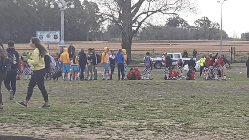 Imágenes del domingo pasado en la Loma del Parque. SOMOS AZUL  
