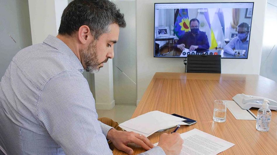 El titular de Arba, Cristian Girard. (Archivo)