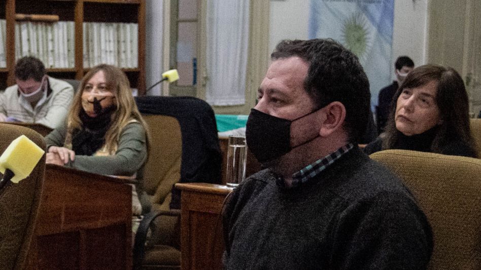 El concejal Nicolás Cartolano y María Inés Laurini integran el bloque Peronismo para el Desarrollo Local, dentro del interbloque del Frente de Todos.    ARCHIVO/ANGIE DÍAZ JACQUOT