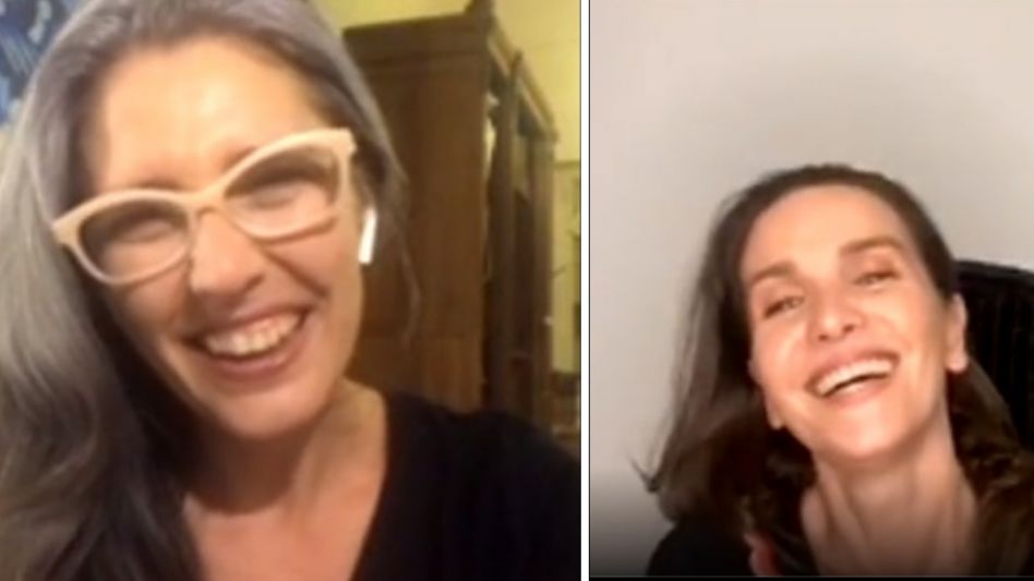Natalia Oreiro cerró el ciclo de charlas con Lala Franco