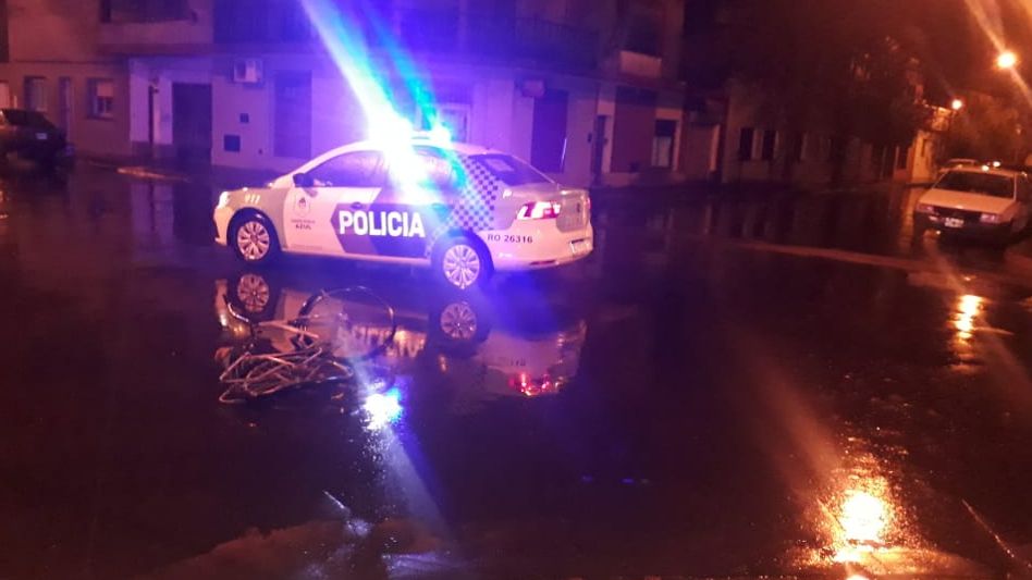  Accidente de tránsito entre un auto y una bicicleta
