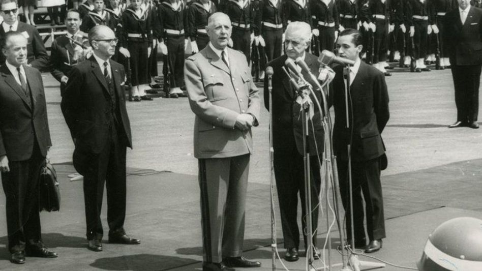 De Gaulle en Cañuelas: un día de campo en medio de una Argentina convulsionada