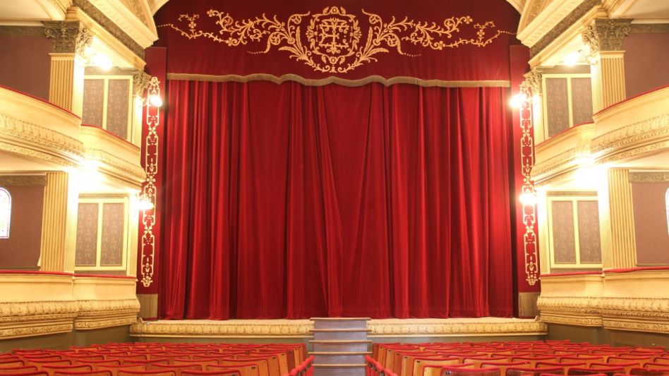 La capacidad de la sala del Teatro Español es de 500 espectadores sentados. NICOLAS MURCIA
