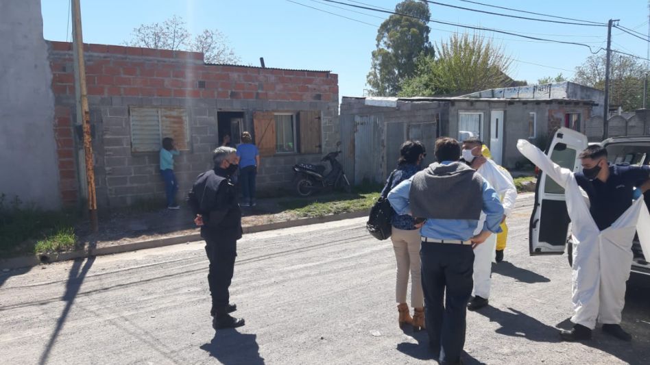 Una nena se ahogó en una pileta. El luctuoso suceso ocurrió en una casa ubicada en Villa Piazza Centro. FOTO: SECCIONAL PRIMERA AZUL/PBA