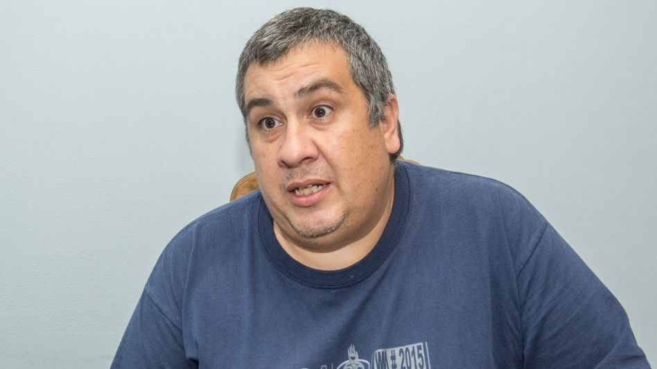 El dirigente del SUTEBA Azul  Javier Cabral se refirió al acuerdo rubricado entre las organizaciones que nuclean a los maestros y la administración de Axel Kicillof. ARCHIVO/EL TIEMPO/NICOLÁS MURCIA 