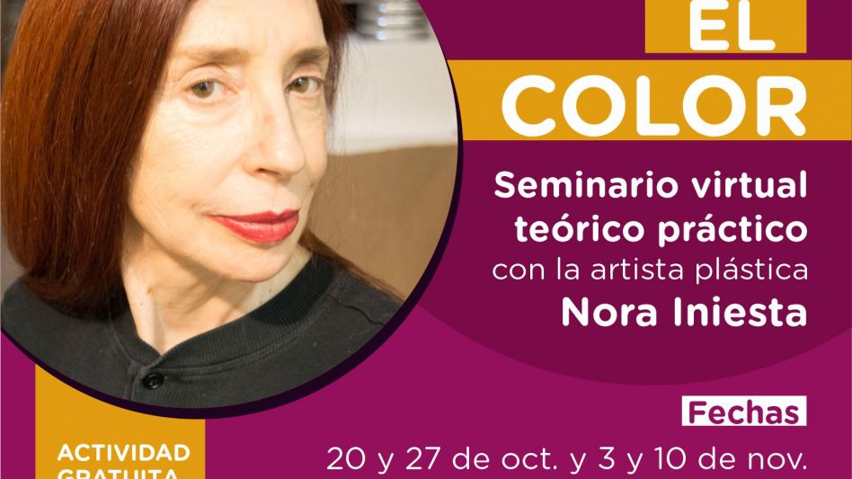 Seminario a cargo de la artista plástica Nora Iniesta