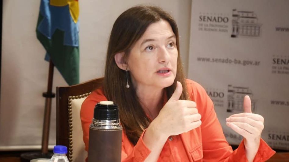 Estela Díaz, ministra de las Mujeres, Políticas de Géneros y Diversidad Sexual.