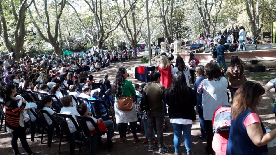 El tradicional encuentro, el pasado año.   ARCHIVO OCTUBRE 2019
