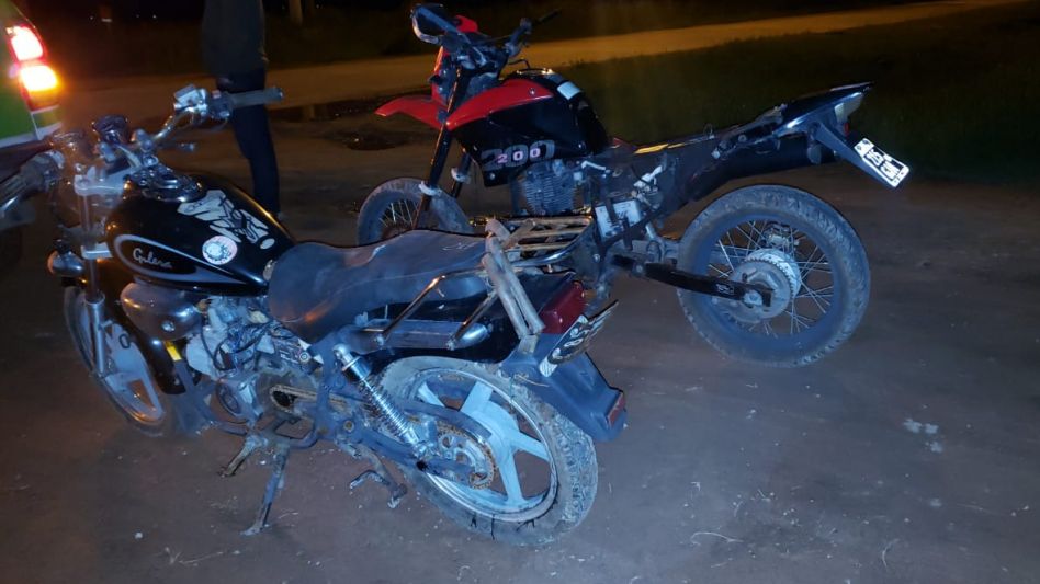 Aprehendido por los robos de dos motos