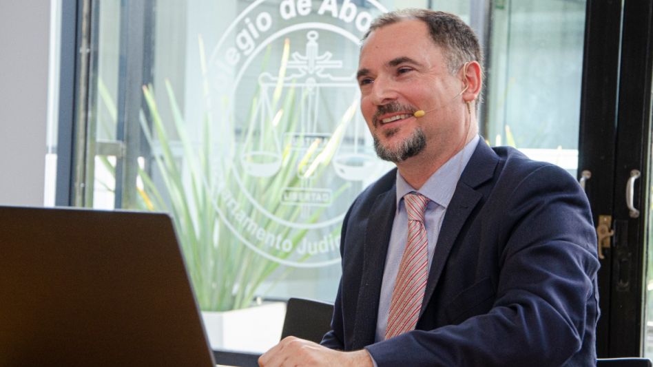 Gabriel Di Giulio será el nuevo titular del Juzgado Federal 1 con asiento en Azul. FOTO: COLEGIO DE ABOGADOS/ARCHIVO