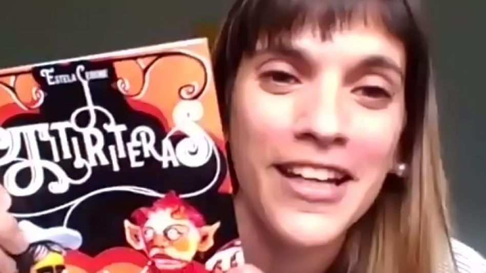 Primera actividad del Cervantino ?Titiriteras? de Estela Cerone.