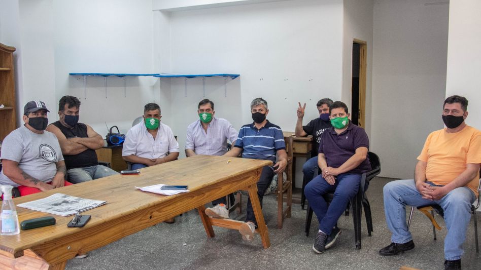 En la sede del SOEMPA se realizó la reunión con autoridades e integrantes de la Federación de Sindicatos de Trabajadores Municipales de la provincia de Buenos Aires.