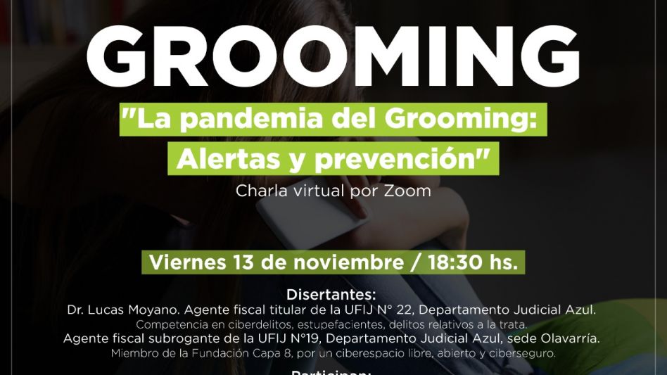 Se realizará una charla sobre grooming