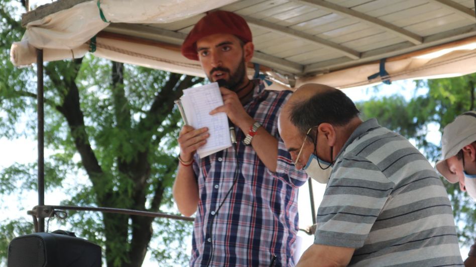 El debut de Tomás Arzoz rematando en la feria de Hugo R. Arístegui y Cía.