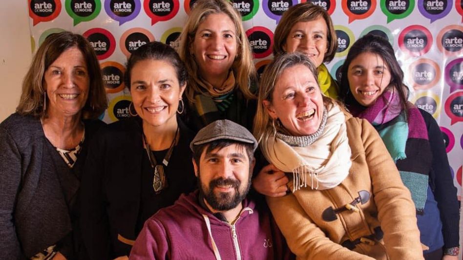 Parte del equipo de Arte de Noche. 