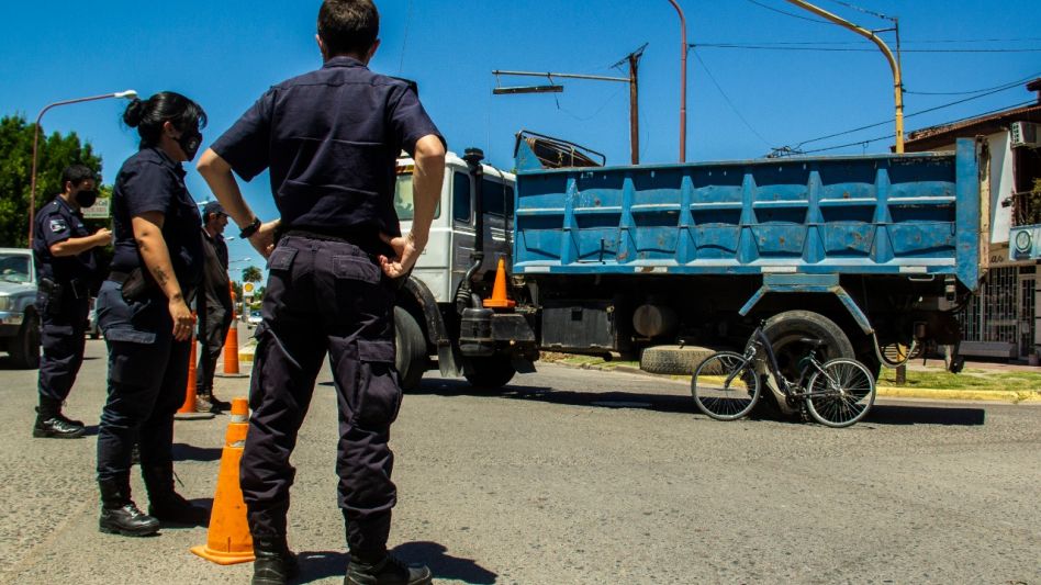 Joven resultó lesionada en un accidente