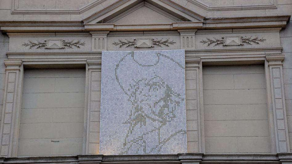 Obra del Quijote realizada por joven azuleño   