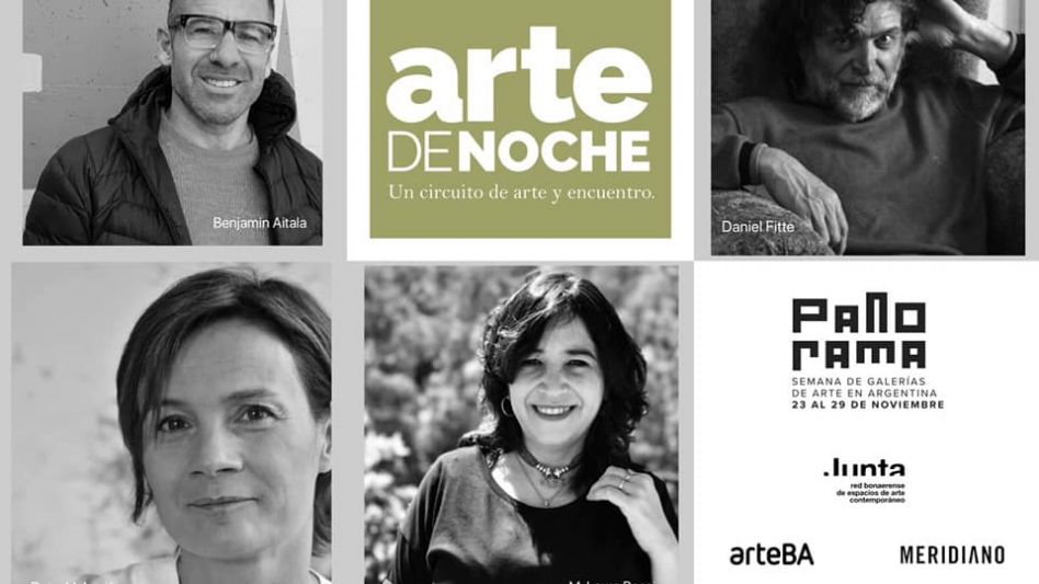 Arte de Noche en "Panorama" con artistas azuleños 