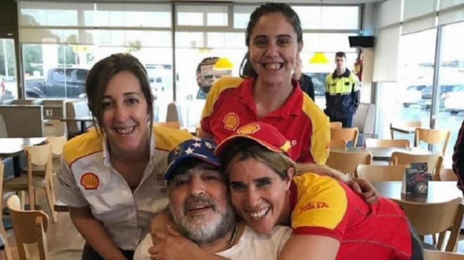 El día que Diego Maradona revolucionó a una estación de servicio
