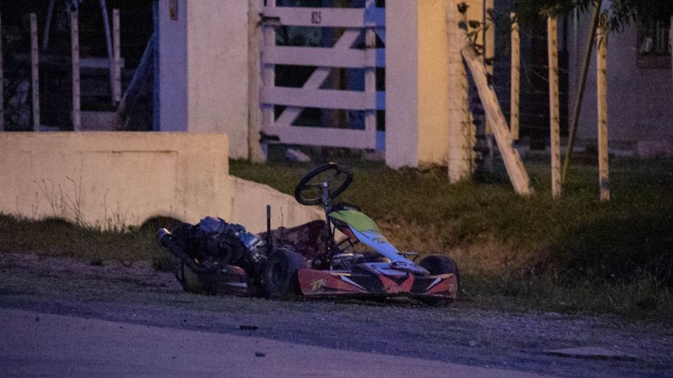 Fatal accidente en Avenida Mujica: un   piloto que probaba un karting falleció