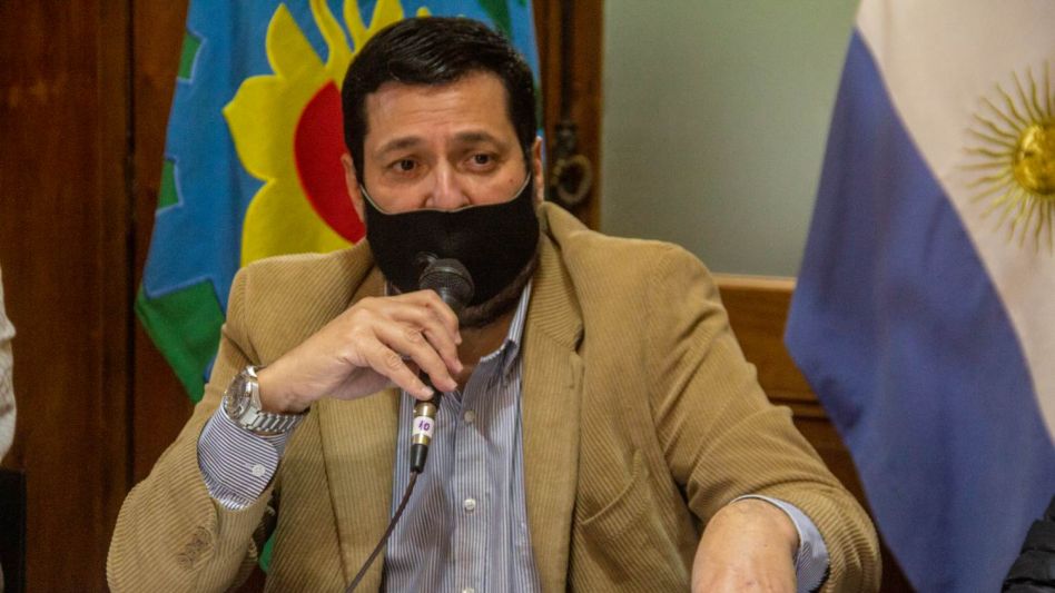 Alejandro Vieyra, jefe de Gabinete y Gobierno, habló sobre la reunión mantenida con funcionarios provinciales por el operativo de vacunación contra el Covid. ARCHIVOEL TIEMPO/NICOLÁS MURCIA