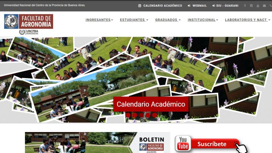 Sigue abierta la inscripción a todas las carreras de la Facultad de Agronomía  