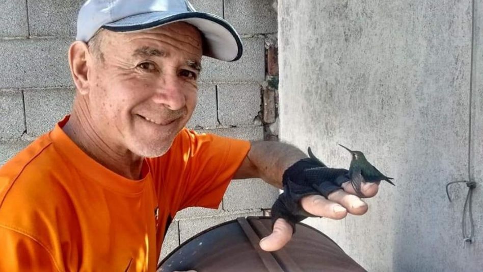 Mario Daniel Acuña, el hombre que está detenido luego de que el viernes pasado una plantación de marihuana fuera encontrada en la casa de esta ciudad donde vive. FACEBOOK