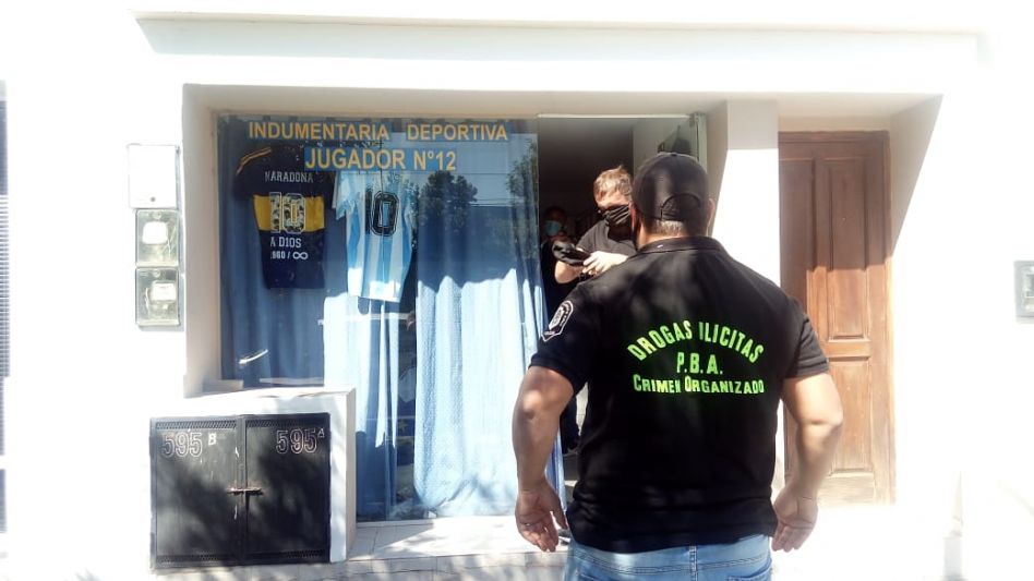 Investigación por drogas: hay dos detenidos 