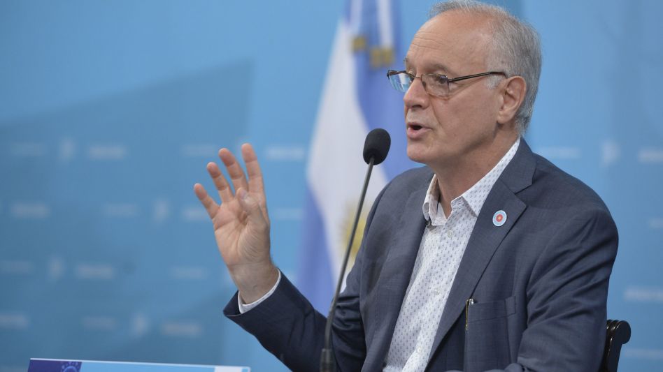 El ministro de salud bonaerense Daniel Gollan.