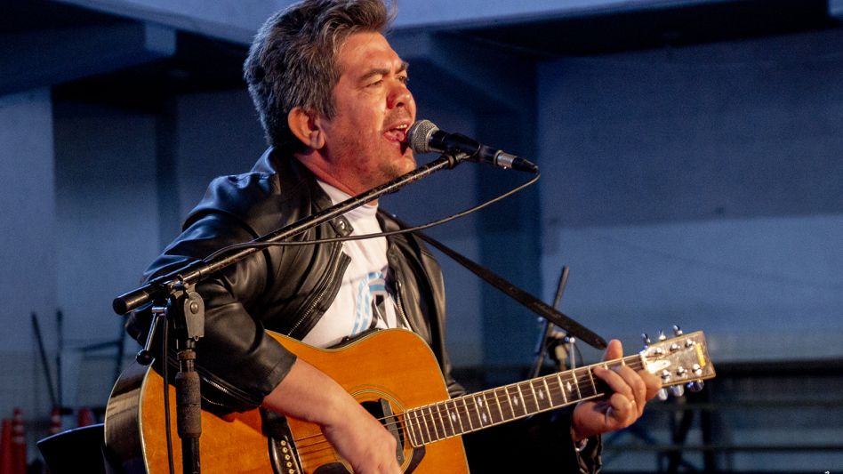 Una de las primeras jornadas del Festival Cervantino culminó con el recital del ?Turco? Chiodi. 